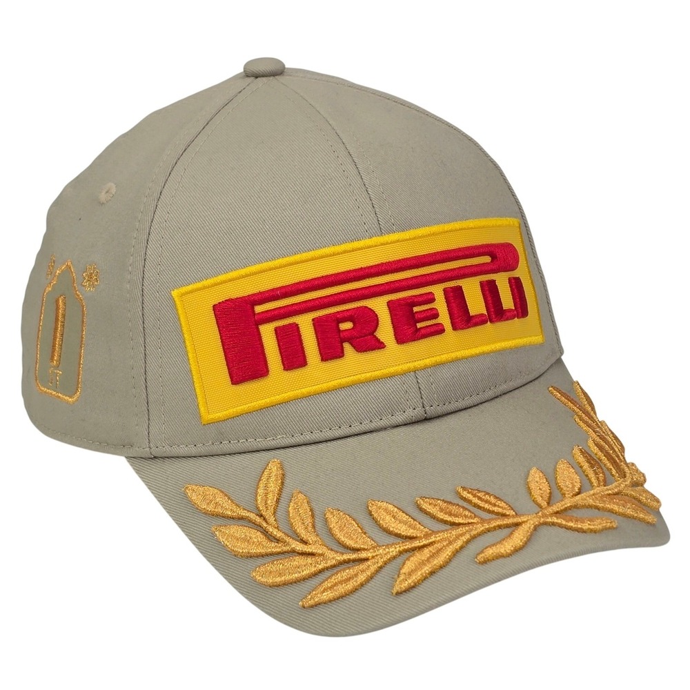 Pirelli P Zero Abu Dhabi GP Podium Cap 1st Place Tan F1 Racing Hat Snapback 2023